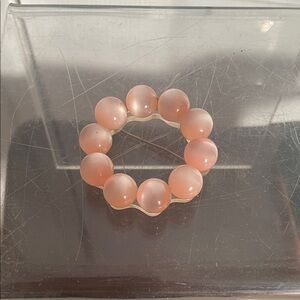 1950 s Elegant Pink Beaded brooch’s